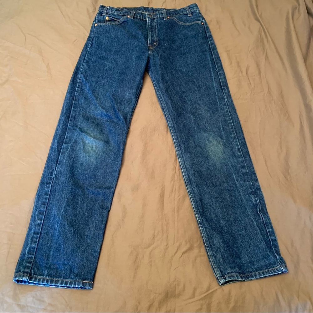 Vintage Men’s Levi’s 505 Jeans Made in USA Orange